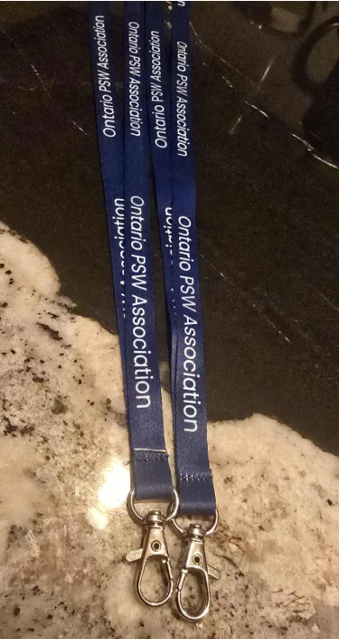 Ontario PSW Lanyard