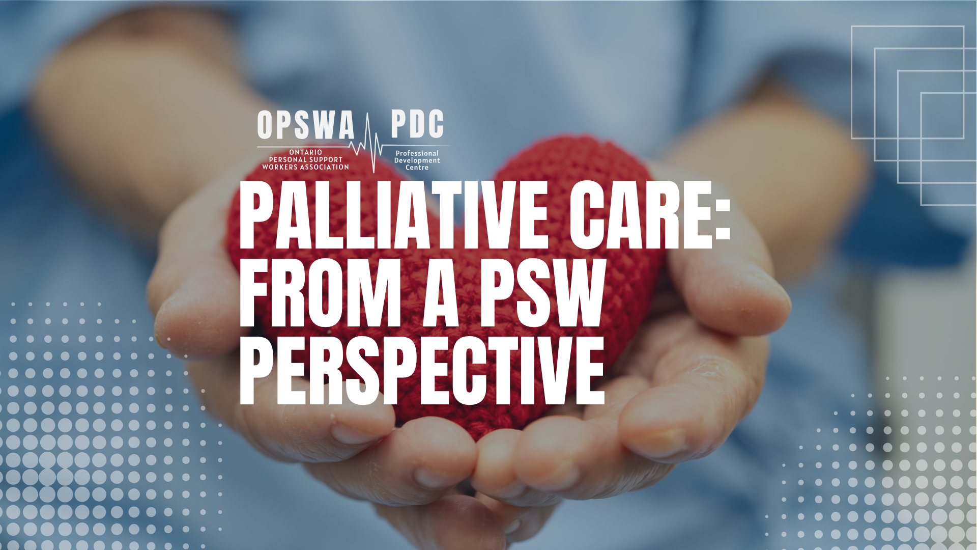 Palliative Care: A Support Worker Perspective